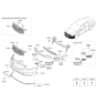 Diagram for Kia Cadenza Fog Light - 922023R510
