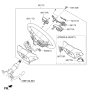 Diagram for Kia Sorento Steering Wheel - 56110C6000F55