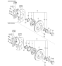 Diagram for Kia Sorento Wheel Bearing - 513003E200