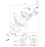 Diagram for Kia Sedona Steering Wheel - 56100A9000WK