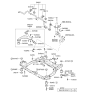 Diagram for Kia Sway Bar Bracket - 548141G000