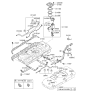 Diagram for Kia Fuel Filler Neck - 310304D500