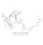Diagram for Kia Wiper Pivot - 987003W000