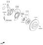 Diagram for Kia Forte Brake Disc - 51712A7000