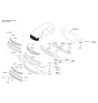 Diagram for Kia Cadenza Emblem - 863182T000
