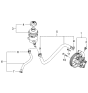 Diagram for Kia Power Steering Reservoir - 571502G000