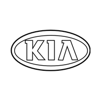 863201W250 - Genuine Kia LOGO ASSEMBLY-KIA SUB