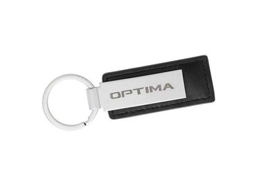 Kia Key Chain - Black Leather Optima UQ016AY744