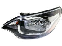 Kia 921011W100 Driver Side Headlight Assembly