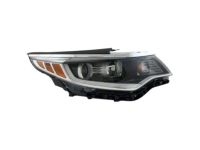 Kia 92102D5000 Passenger Side Headlight Assembly