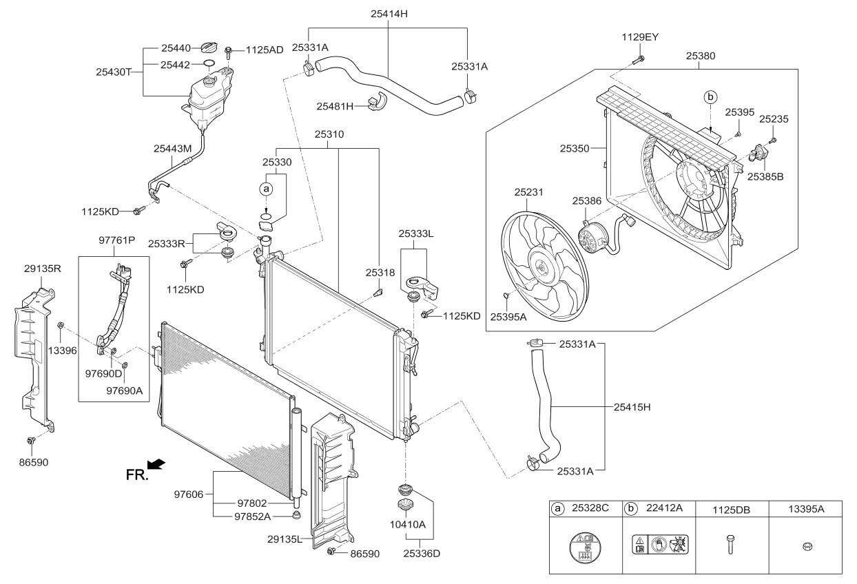 2017 Kia Sedona Engine Cooling System - Kia Parts Now