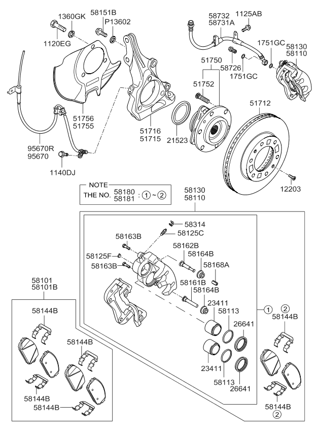 5831411000 Genuine Kia Cap-Bleeder Screw