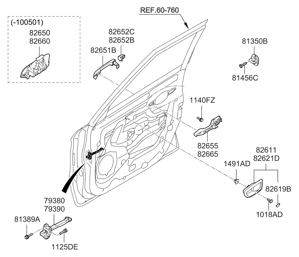 2010 Kia Soul Locking-Front Door - Kia Parts Now