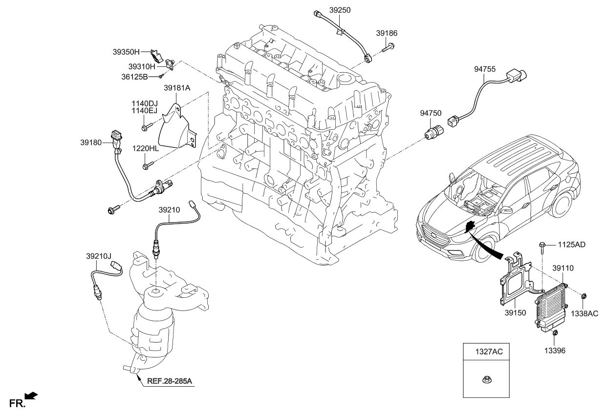 2015 Kia Optima Korean made Electronic Control - Kia Parts Now