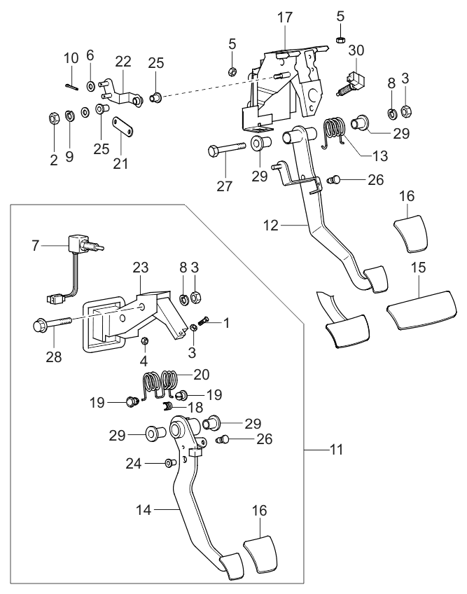 3283738100 Genuine Kia Bush