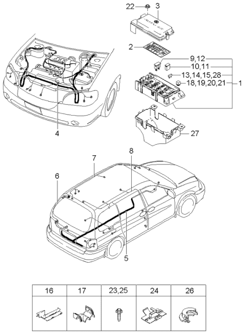 2005 Kia Sedona Wiring Diagram - Wiring Diagram