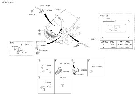 Miscellaneous Wiring - 2018 Kia Forte