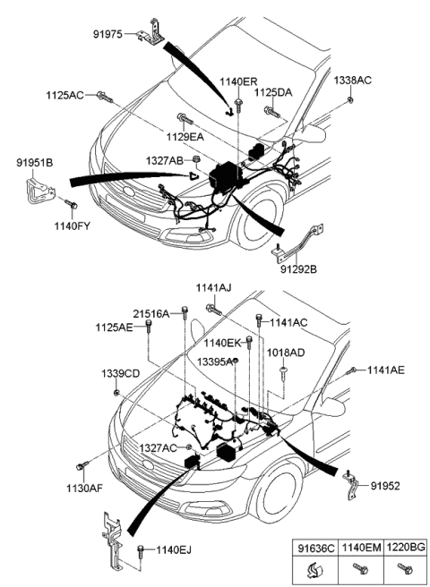 Hardware-Wiring Assy - 2009 Kia Optima