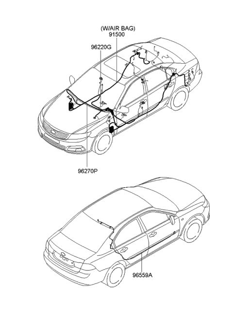 2009 Kia Optima Engine Diagram