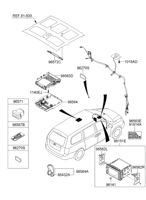 Information System - 2009 Kia Sedona