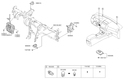 U Genuine Kia Unit Assembly Ipm