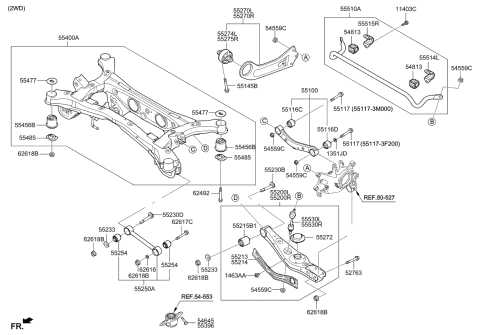 Rear Suspension Control Arm - 2020 Kia Sportage