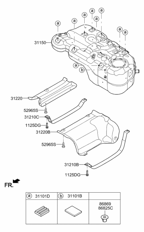 Fuel System Kia Sportage