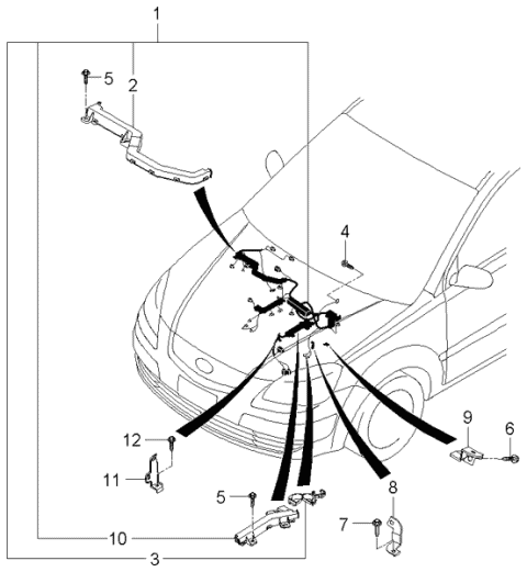 Control Wiring - 2006 Kia Rio Produced Before SEP.2006