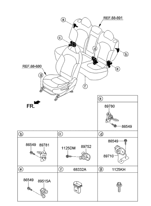 Hardware-Seat - 2014 Kia Sportage