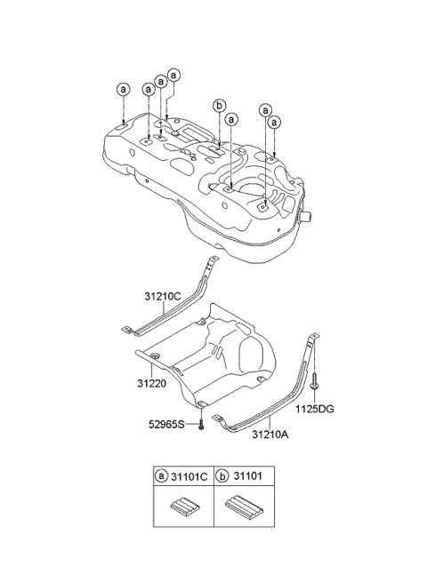 Kia Sportage Fuel System Diagram