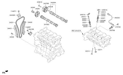 Camshaft & Valve - 2020 Kia Niro