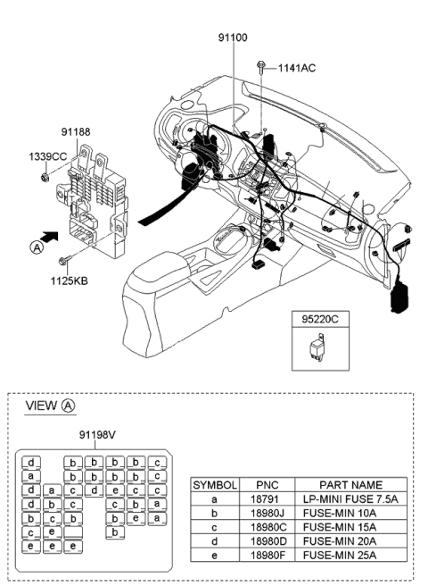 Main Wiring - 2012 Kia Sportage