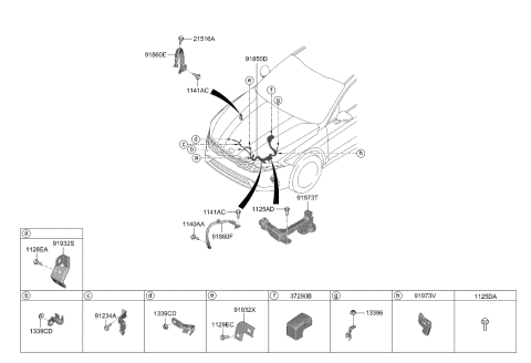 Miscellaneous Wiring - 2021 Kia K5