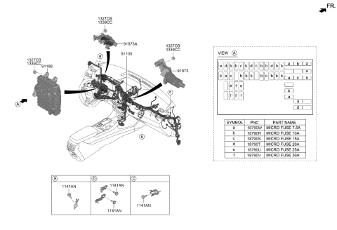 Main Wiring - 2021 Kia K5