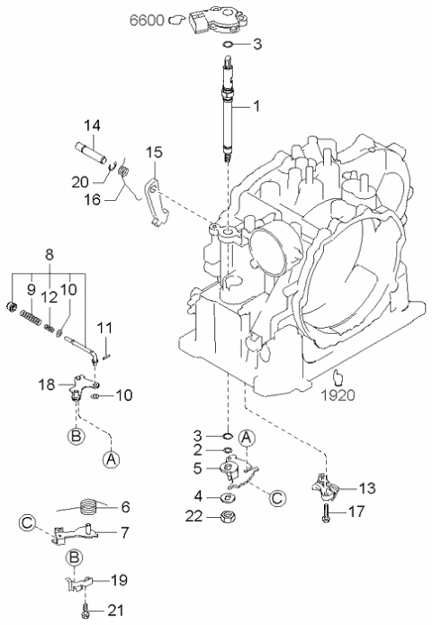 2003 kia spectra engine diagram