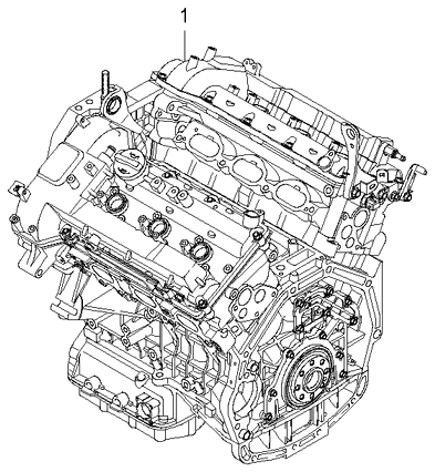 Sub Engine Assy - 2006 Kia Sorento New Body Style (Produced Before SEP