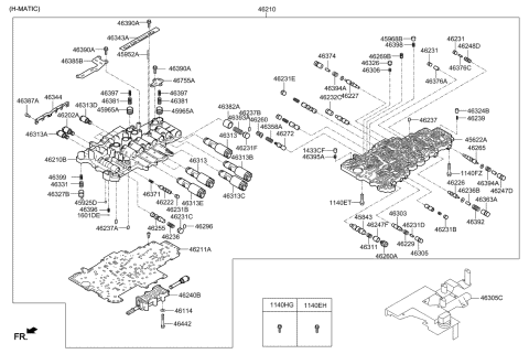 463054E150 Genuine Kia E-Module