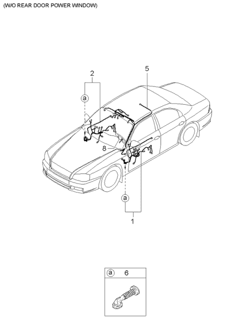 Miscellaneous Wiring - 2000 Kia Optima