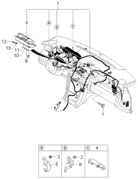 2005 kia amanti fuse box