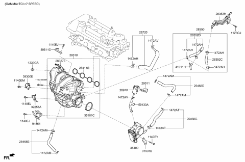 Intake Manifold - 2017 Kia Soul