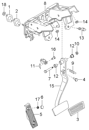 2002 kia spectra brake problems