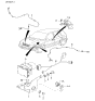 Diagram for Kia Sportage ABS Control Module - 0K08E437A0