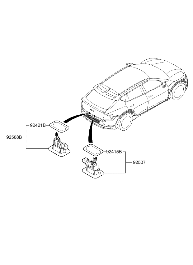 Kia 92530D2010 PAD-SEALING