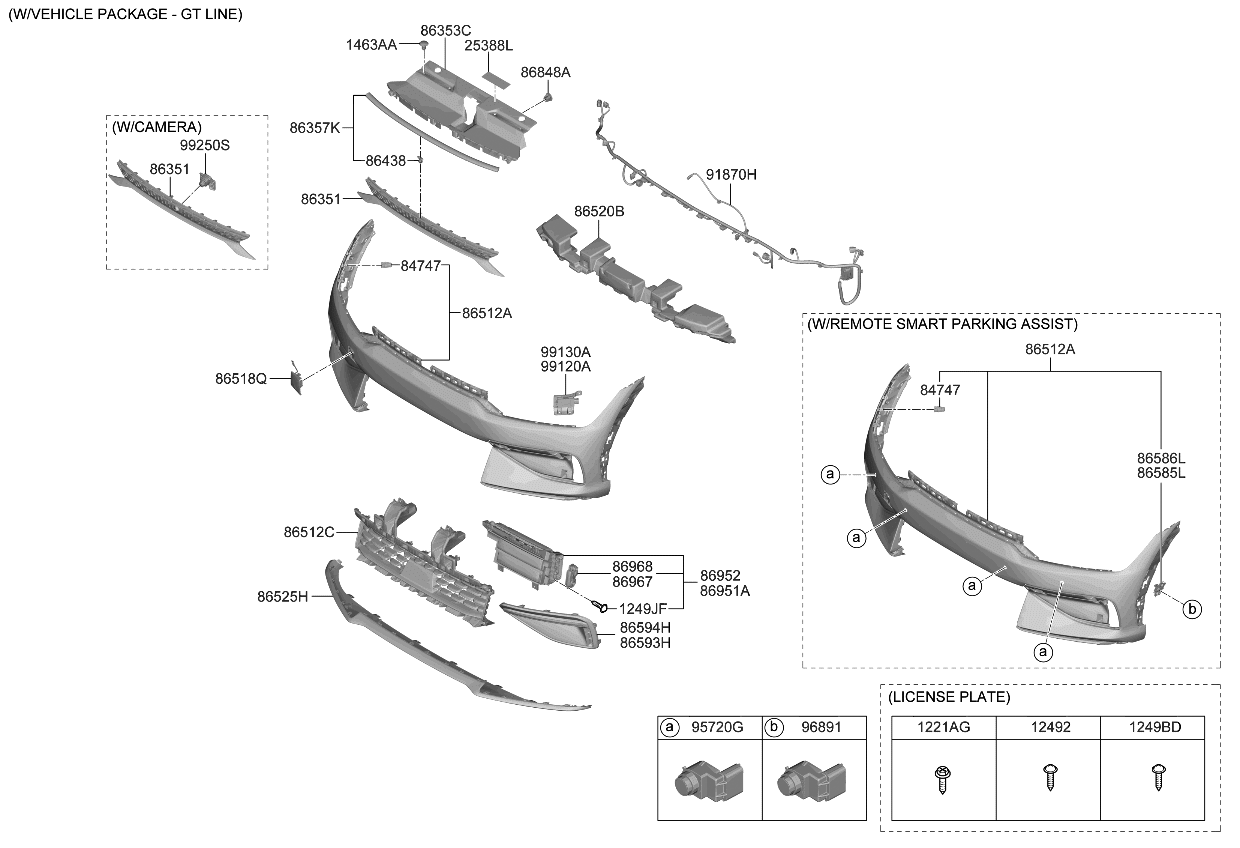 Kia 86594CV200 MOULDING ASSY-FRONT