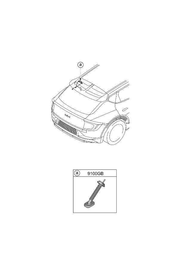 Kia 91981CV610 GROMMET-WIRING