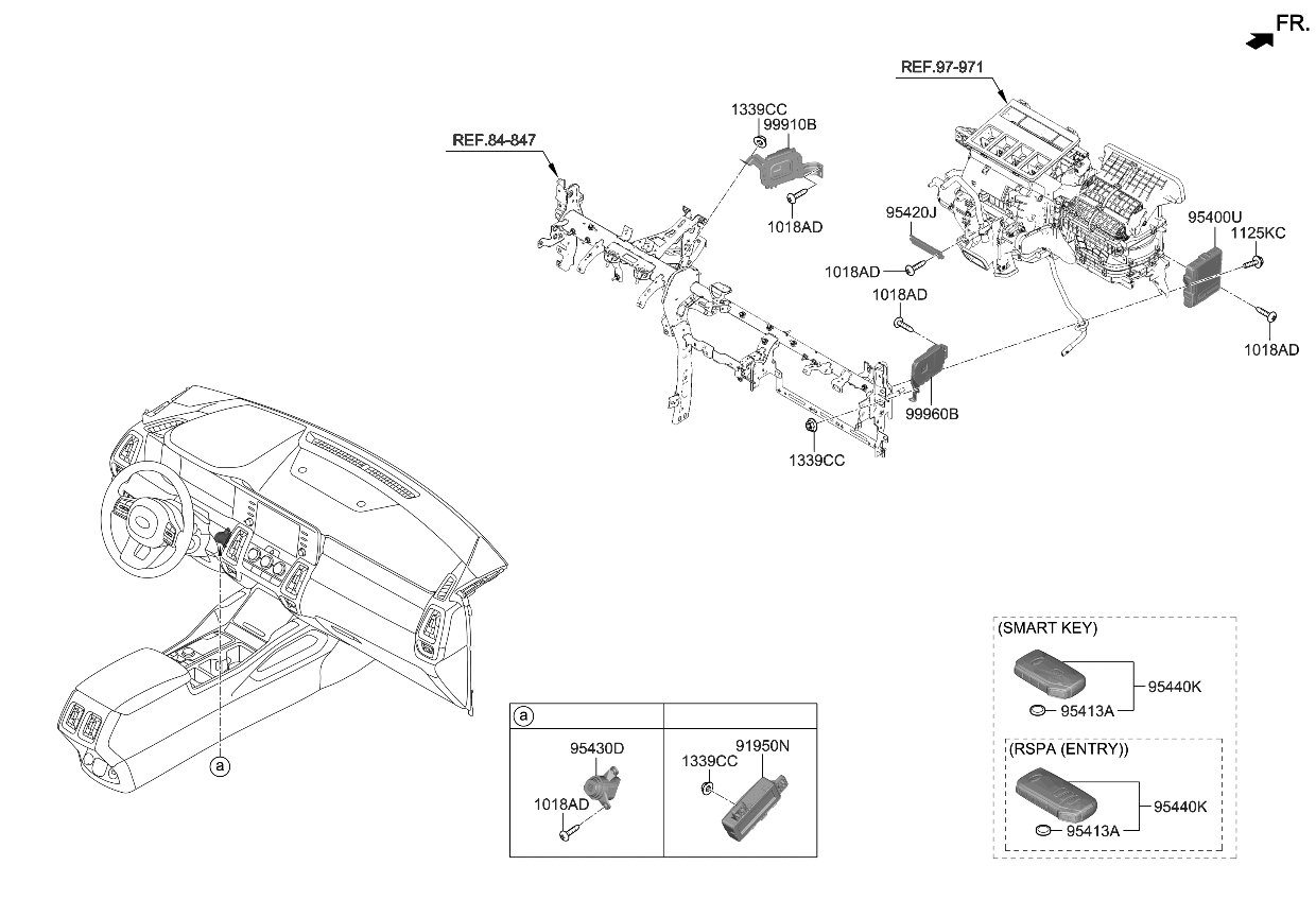 Kia 99910P4100 Unit Assembly-ADAS PARKI