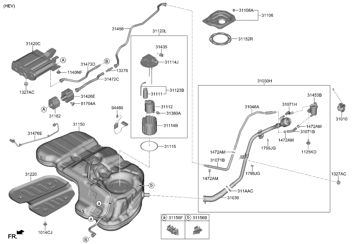 Kia 31156C5600 Holder-Protector