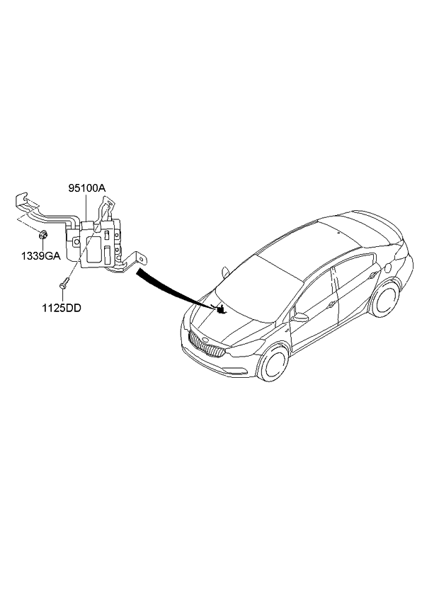 Kia 9544926560 Module Assembly-Inverter