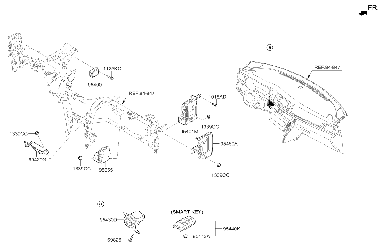 Kia 95420D4000 Module Assembly-Immobilizer