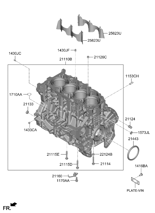 Kia 211712S000 Insert